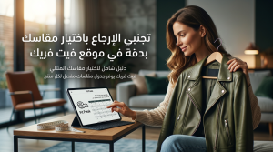 تجنبي الإرجاع باختيار مقاسك بدقة في موقع فيت فريك