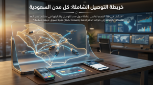 خريطة التوصيل الشاملة داخل متجر غازي بوتيك