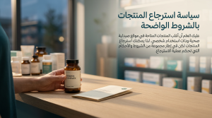 سياسة استرجاع المنتجات في صيدلية كوم
