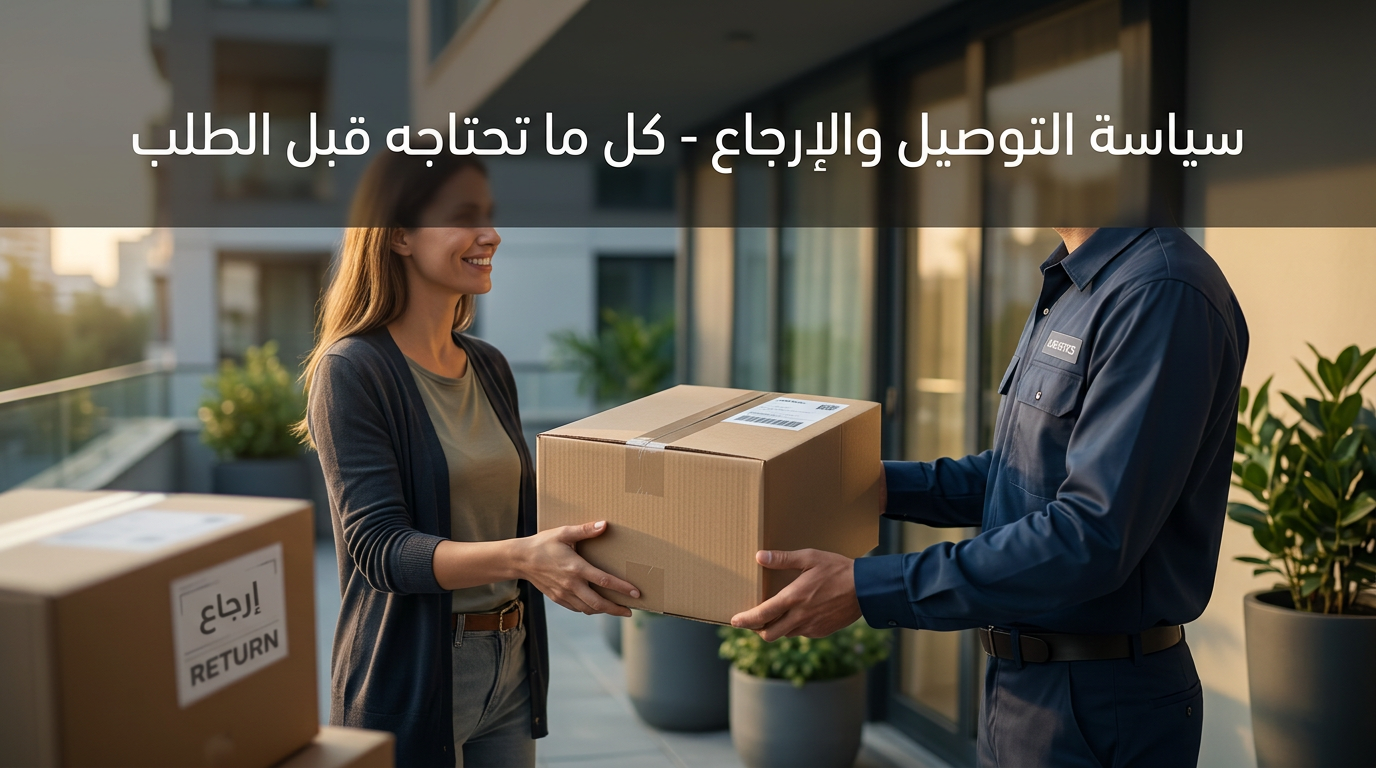 سياسة التوصيل والإرجاع في موقع ماركس اند سبنسر