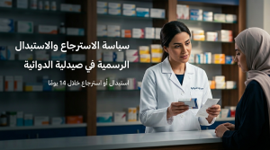 سياسة الشحن والتوصيل الرسمية في صيدلية الدوائية