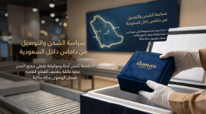 سياسة الشحن والتوصيل من داماس داخل السعودية
