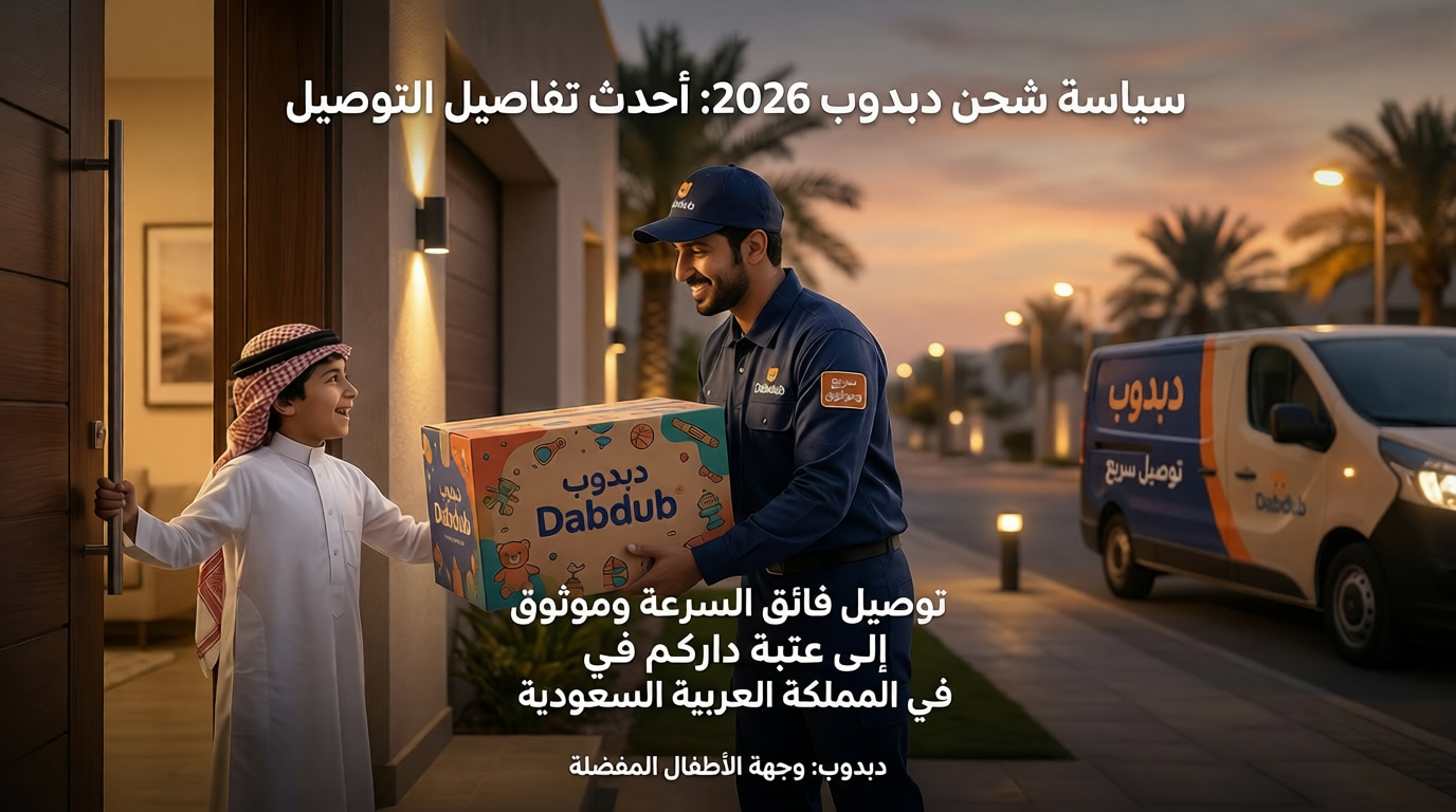 سياسة شحن دبدوب 2026 أحدث تفاصيل التوصيل