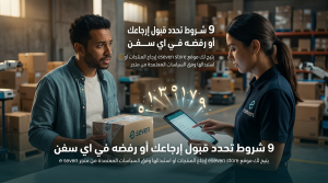 شروط تحدد امكانية قبول إرجاعك في اي سفن