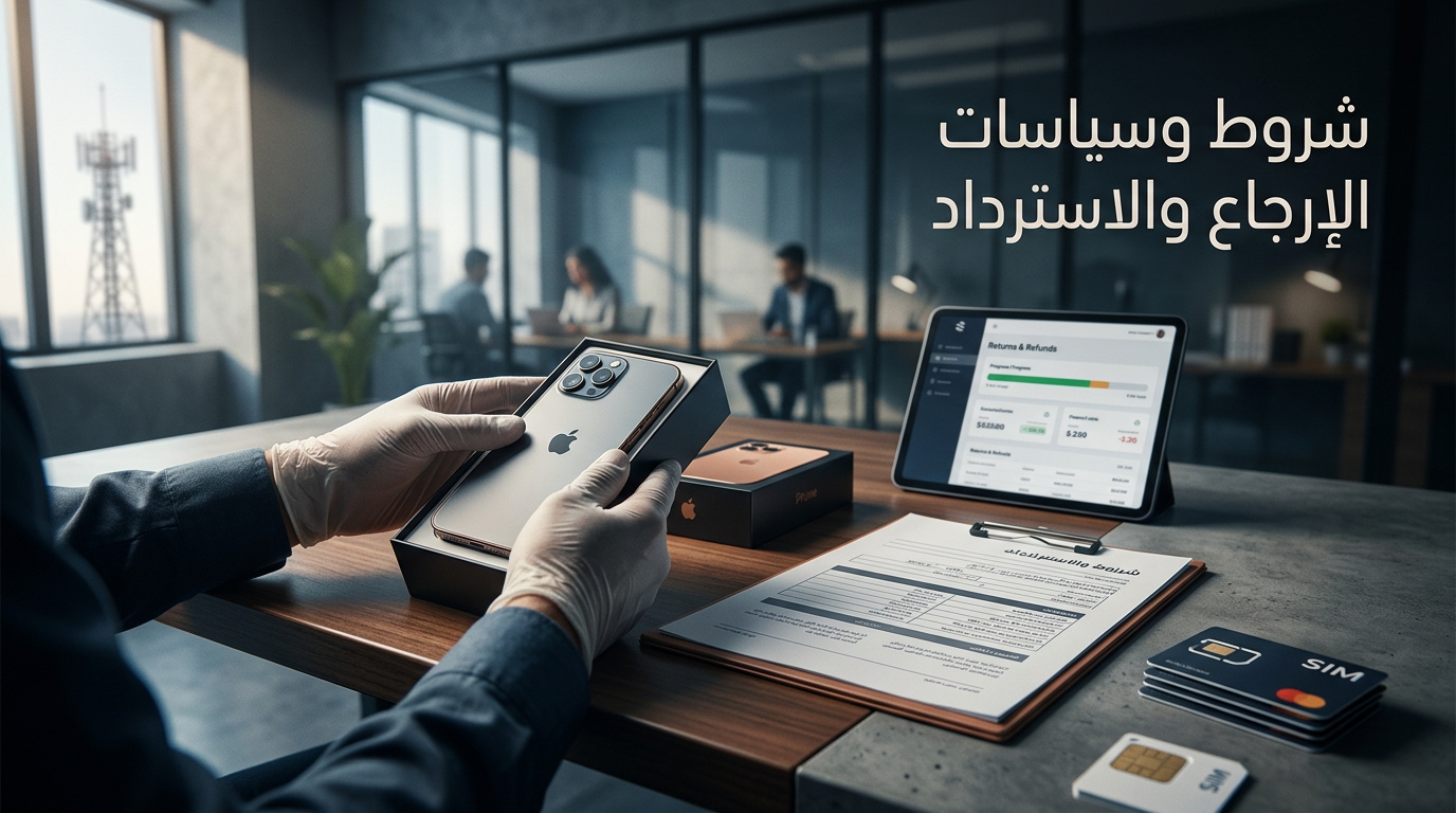 شروط وسياسات الإرجاع والاسترداد في فيرجن موبايل