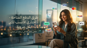 طرق الدفع المتاحة