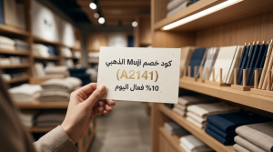 طريقة تسوق كافة المنتجات بتوفير مع كود خصم موجي