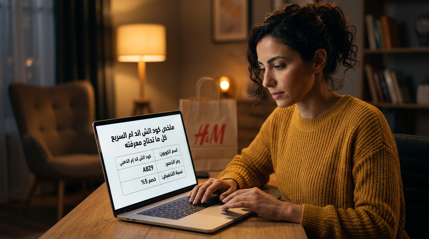 كود اتش اند ام السريع