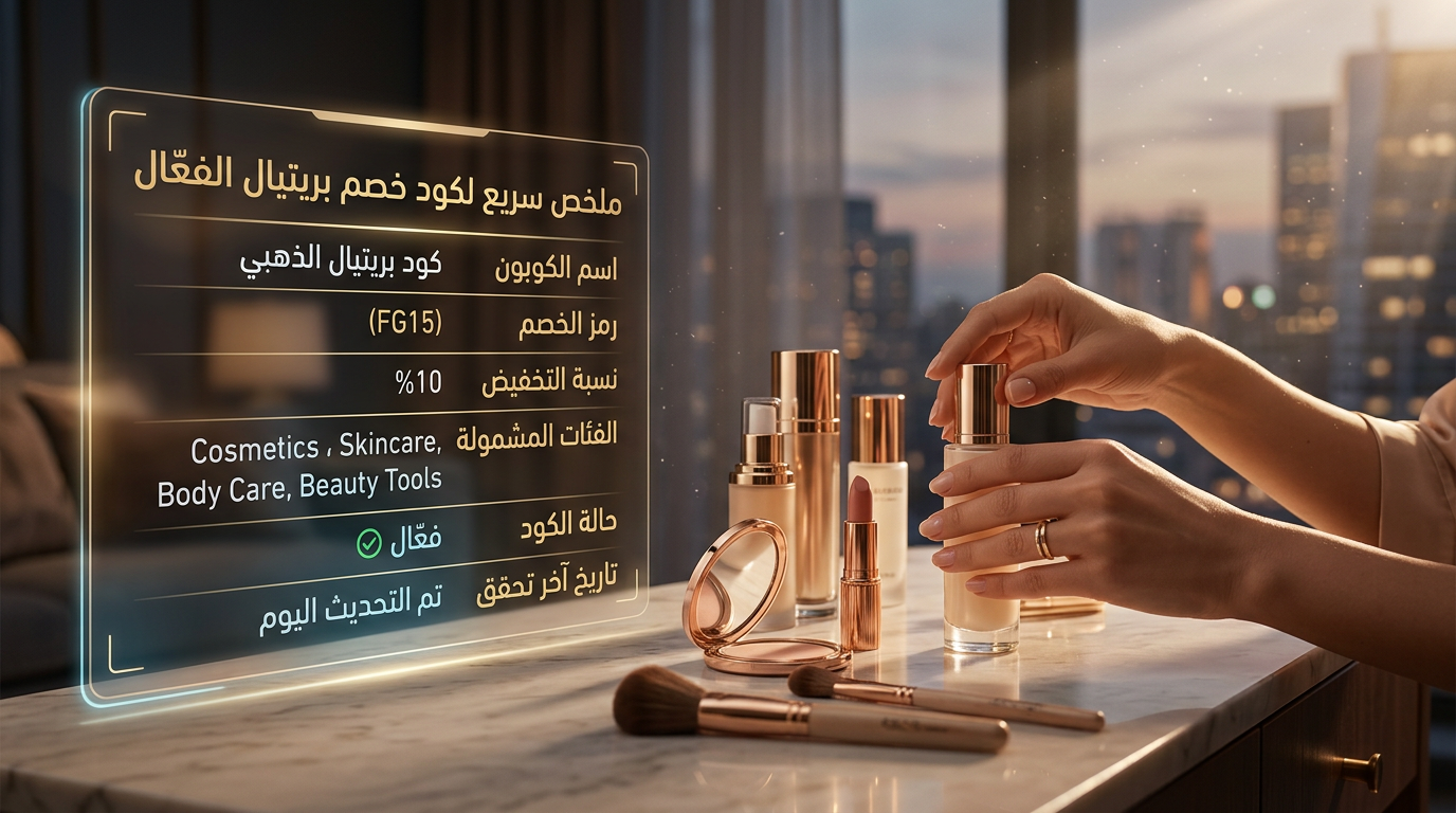 كود خصم بريتنال لتوفير 10%