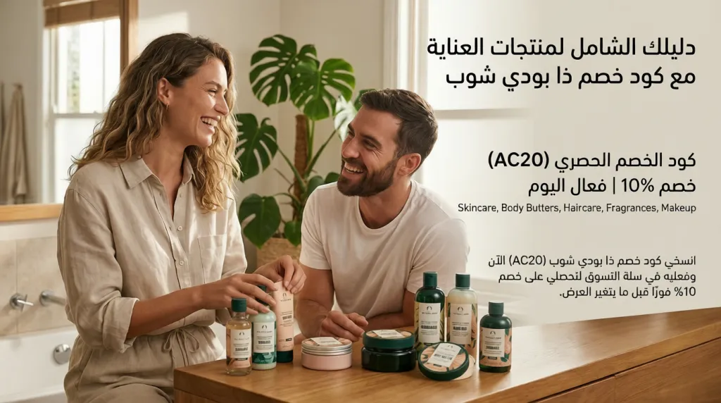 كود خصم ذا بودي شوب