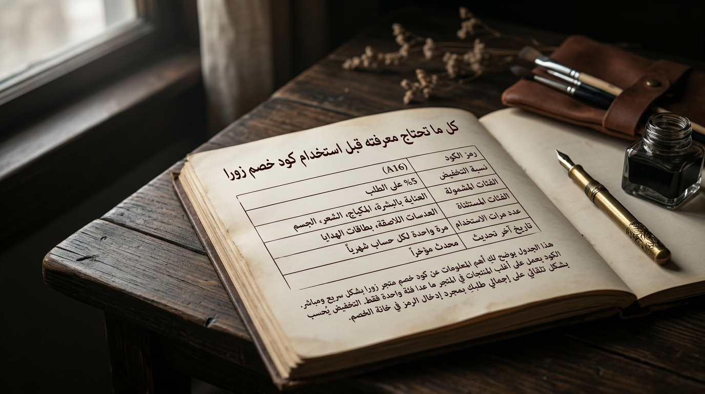 كود خصم زورا