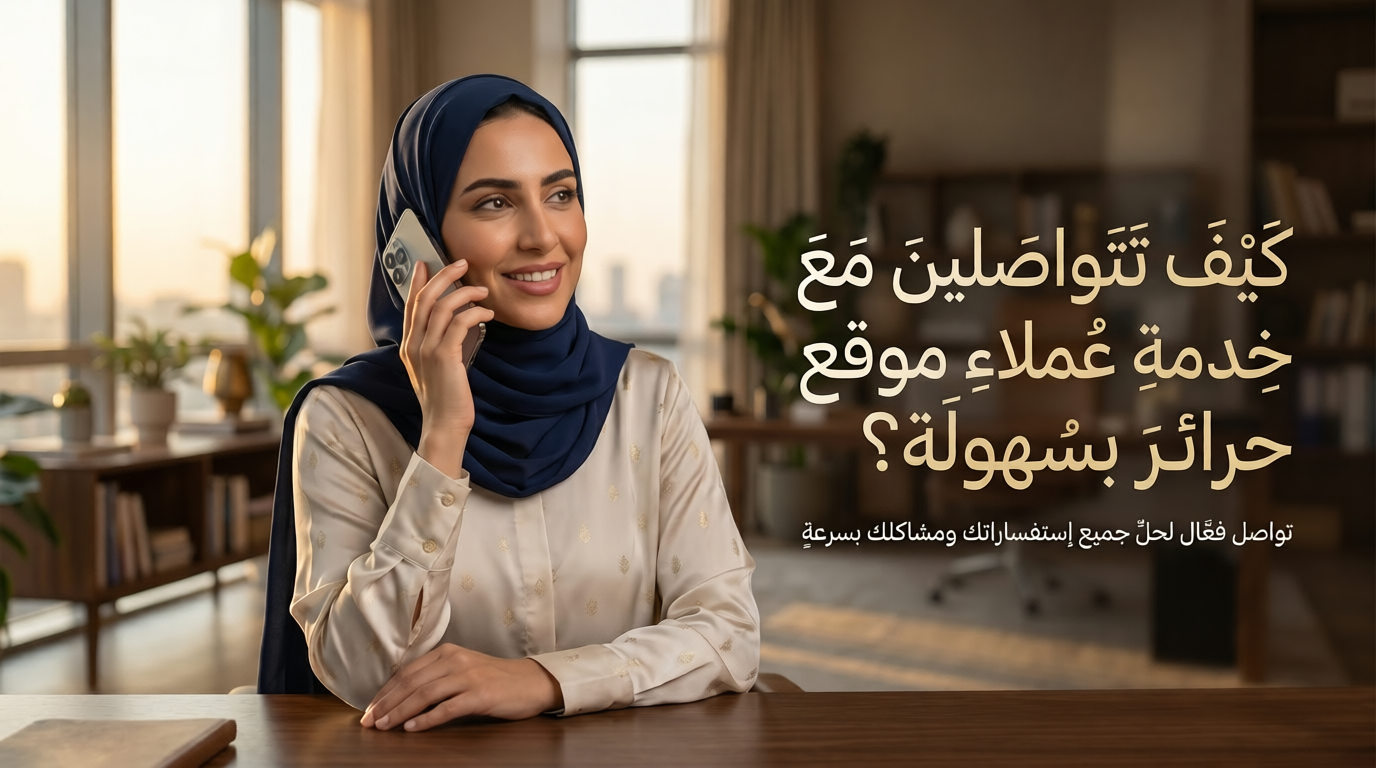 كيف تتواصلين مع خدمة عملاء موقع حرائر بسهولة