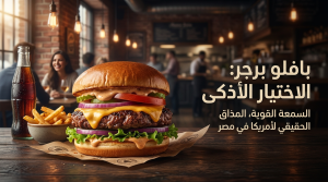 لماذا بافلو برجر هو الاختيار الأذكى لعشاق البرجر الأمريكي