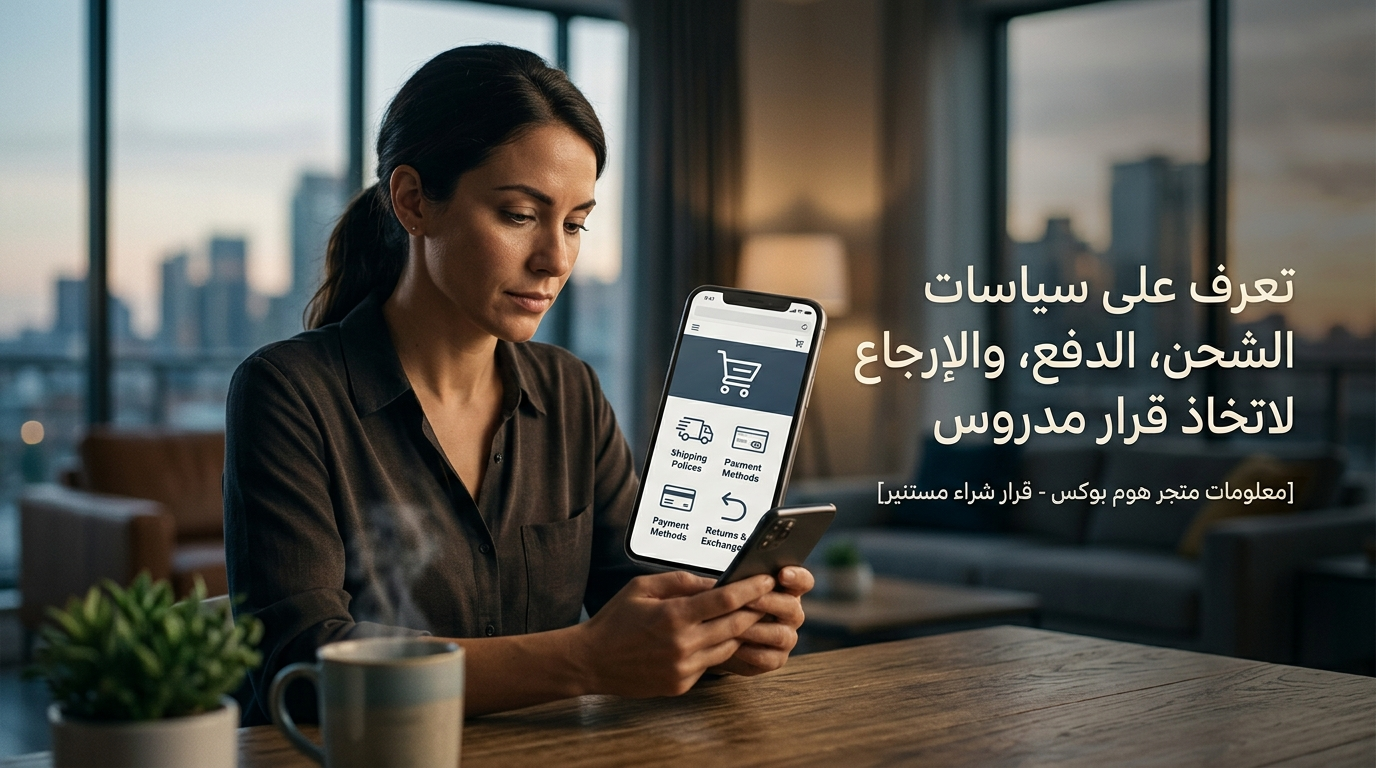 معلومات حول متجر هوم بوكس قبل الشراء