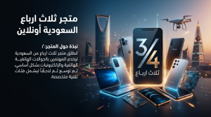 نبذة حول متجر ثلاث ارباع السعودية اونلاين