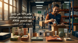 نسبة الخصم والمنتجات المشمولة